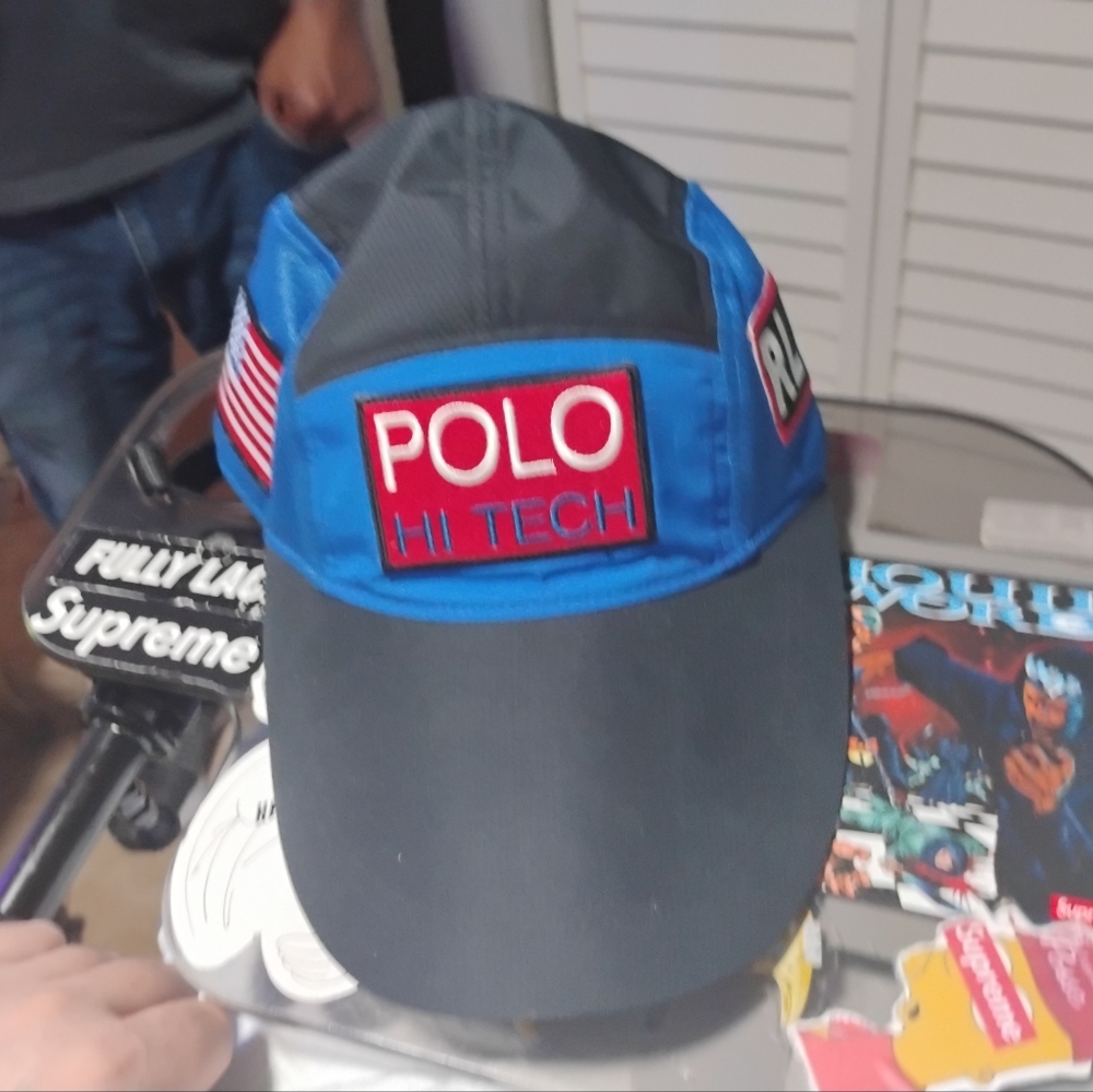 Polo Sport Blue and Black Cap
